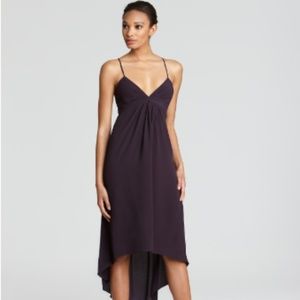 Rebecca Taylor Bare Back Purple Dress Size 4